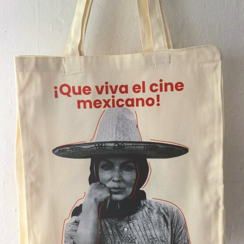 Tote bag Cinema Canino — Que viva el cine mexicano
